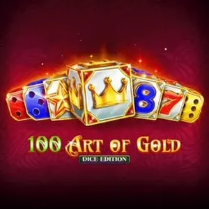 100 art of gold dice edition slot icon