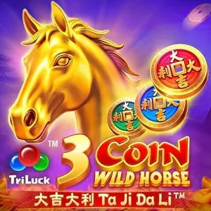 3 coin wild horse slot icon