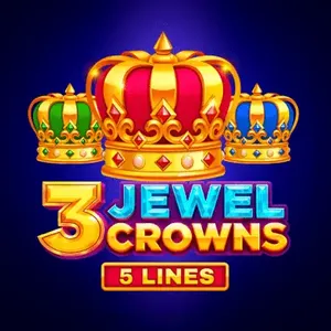 3 jewel crowns slot icon