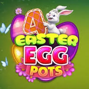 4 easter egg pots slot icon