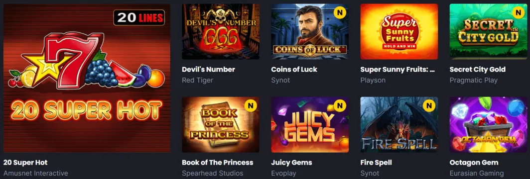 7bet casino games