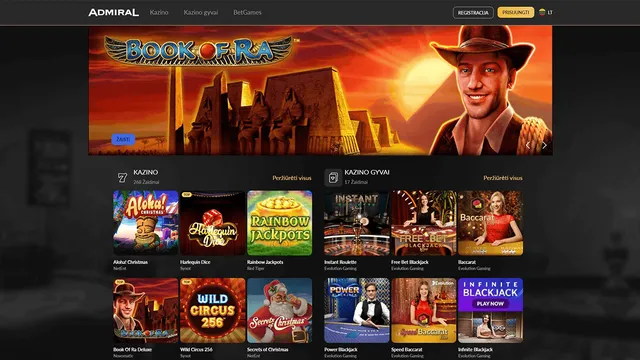 admiral casino website screen