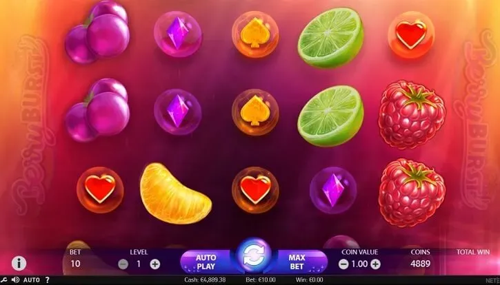 berryburst slot netent
