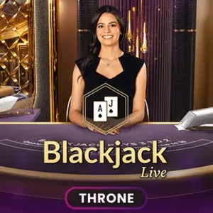 blackjack live throne game icon