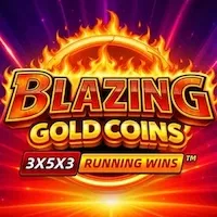blazing gold coins slot icon
