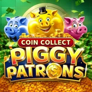 coin collect piggy patrons slot icon