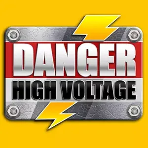 danger high voltage slot icon