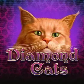 diamond cats slot icon