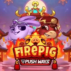 fire pig push ways slot icon