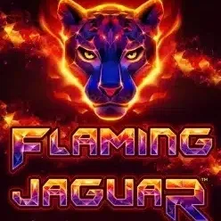 flaming jaguar slot icon