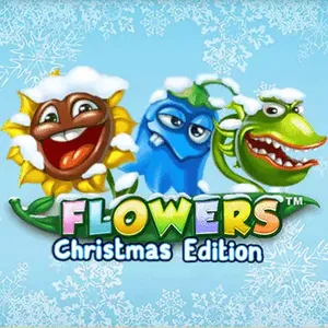 flowers christmas edition slot icon
