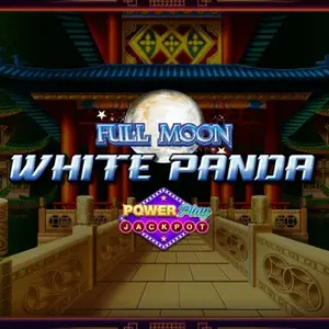 full moon white panda powerplay jackpot slot icon
