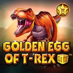 golden egg of t rex dice slot icon