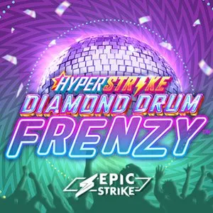 hyper strike diamond drum frenzy slot icon