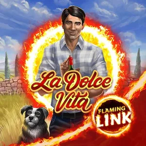 la dolce vita flaming link slot icon