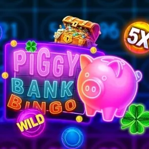 piggy bank bingo slot icon