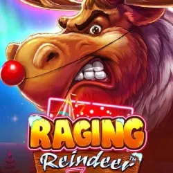 raging reindeer slot icon