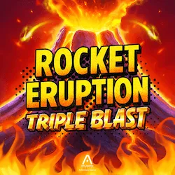 rocket eruption triple blast slot icon