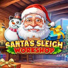 santas sleigh workshop slot icon