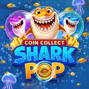 shark pop coin collect slot icon