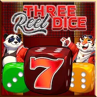 three reel dice slot icon