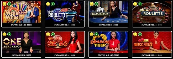 topsport kazino pragmatic live games