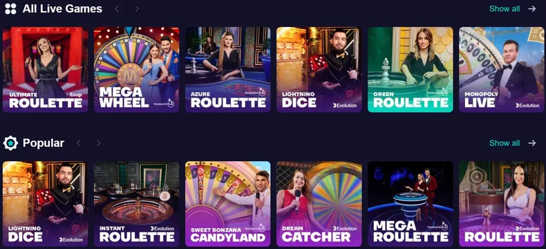 twinsbet casino live games