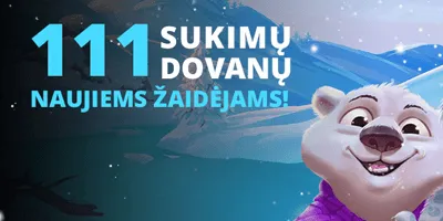 uniclub kazino 111 sukimu dovanu