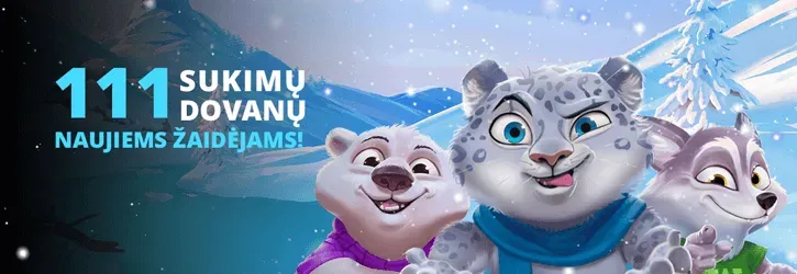 uniclub kazino 111 sukimu dovanu promo